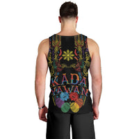 Philippines Kadayawan Festival Men Tank Top Polynesian Tribal Art Barong Style LT03 - Polynesian Pride