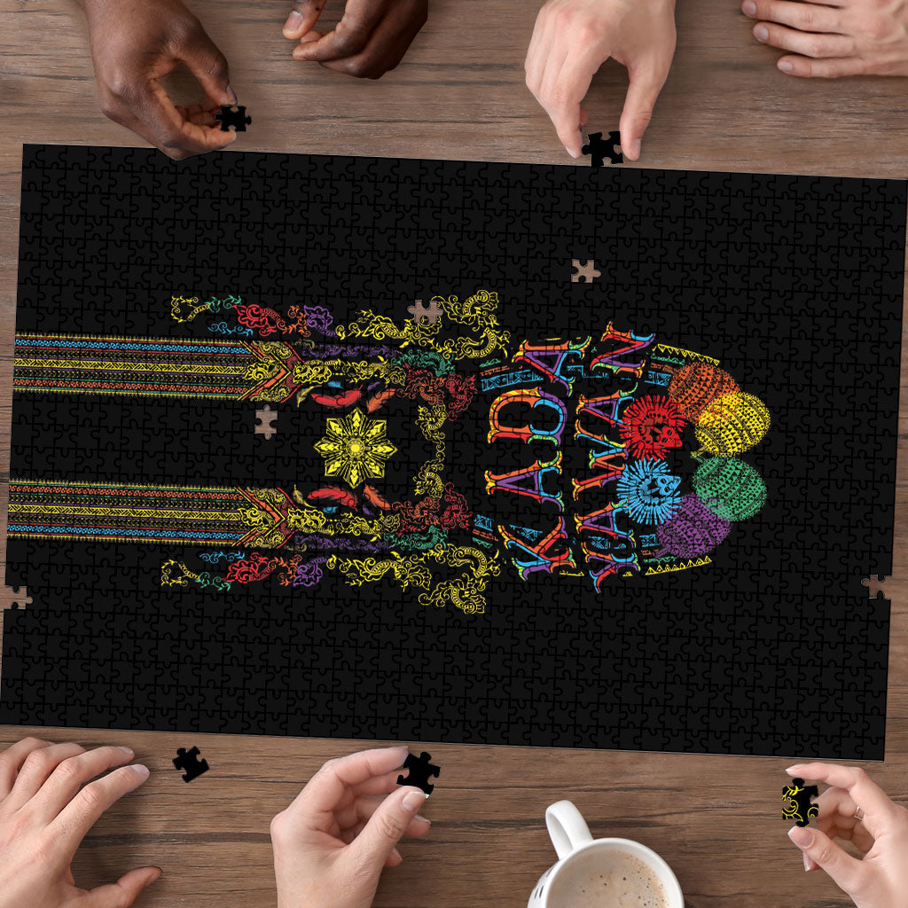 Philippines Kadayawan Festival Puzzle Polynesian Tribal Art Barong Style LT03 - Polynesian Pride