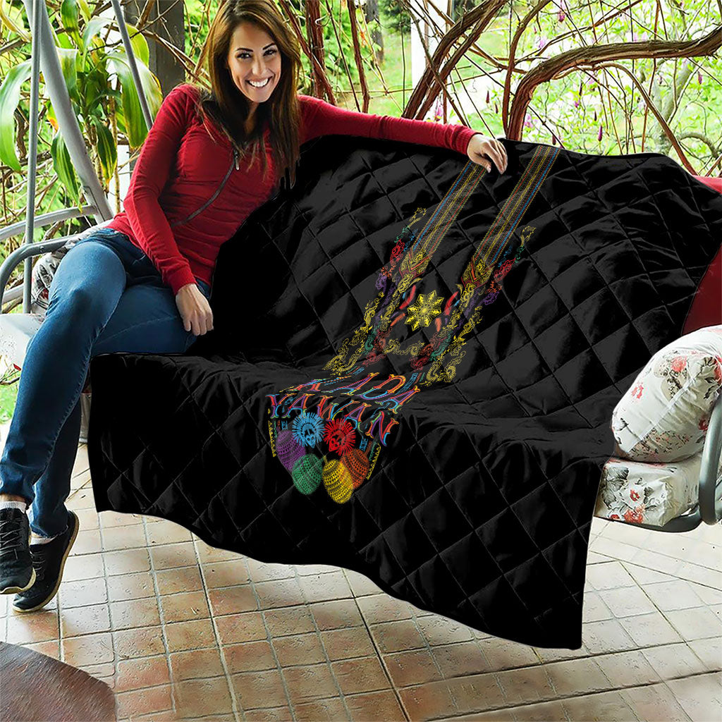 Philippines Kadayawan Festival Quilt Polynesian Tribal Art Barong Style LT03 - Polynesian Pride