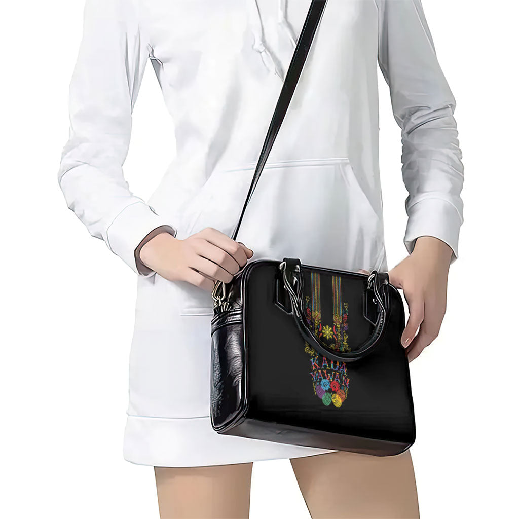 Philippines Kadayawan Festival Shoulder Handbag Polynesian Tribal Art Barong Style LT03 - Polynesian Pride