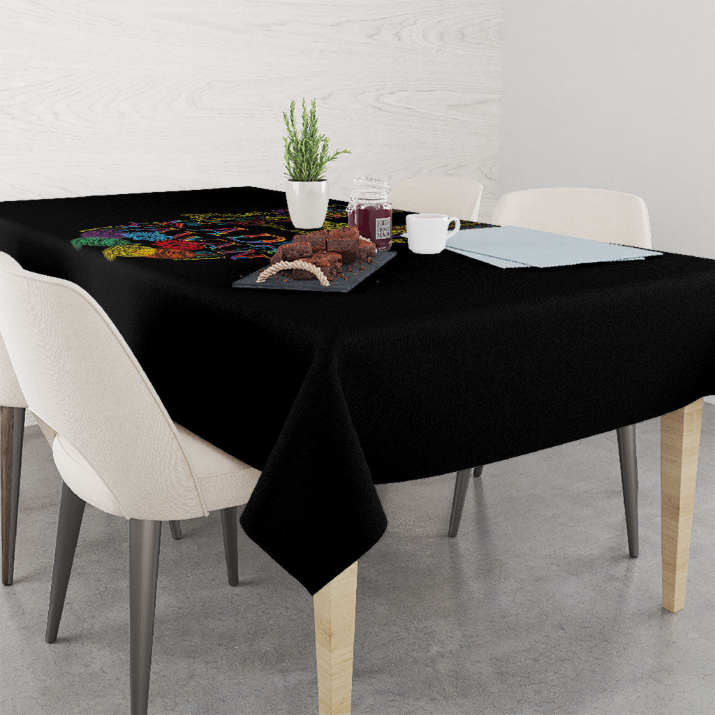 Philippines Kadayawan Festival Tablecloth Polynesian Tribal Art Barong Style LT03 - Polynesian Pride