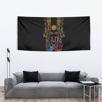 Philippines Kadayawan Festival Tapestry Polynesian Tribal Art Barong Style LT03 - Polynesian Pride