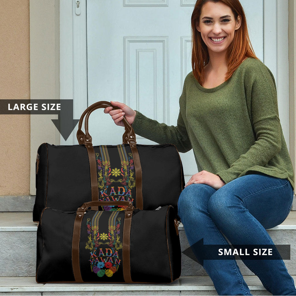 Philippines Kadayawan Festival Travel Bag Polynesian Tribal Art Barong Style LT03 - Polynesian Pride