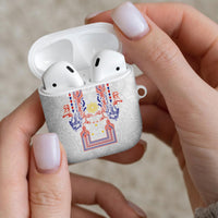 Philippines Barong Style AirPods Case Polynesian Kakau Art Tattoos with Tribal Filipino Sun LT03 - Polynesian Pride