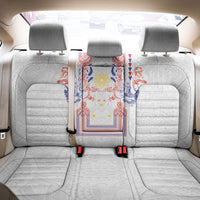 Philippines Barong Style Back Car Seat Cover Polynesian Kakau Art Tattoos with Tribal Filipino Sun LT03 - Polynesian Pride