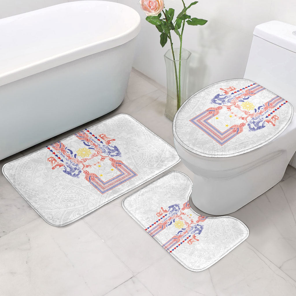 Philippines Barong Style Bathroom Set Polynesian Kakau Art Tattoos with Tribal Filipino Sun LT03 - Polynesian Pride