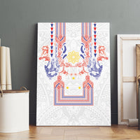 Philippines Barong Style Canvas Wall Art Polynesian Kakau Art Tattoos with Tribal Filipino Sun LT03 - Polynesian Pride