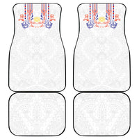 Philippines Barong Style Car Mats Polynesian Kakau Art Tattoos with Tribal Filipino Sun LT03 - Polynesian Pride
