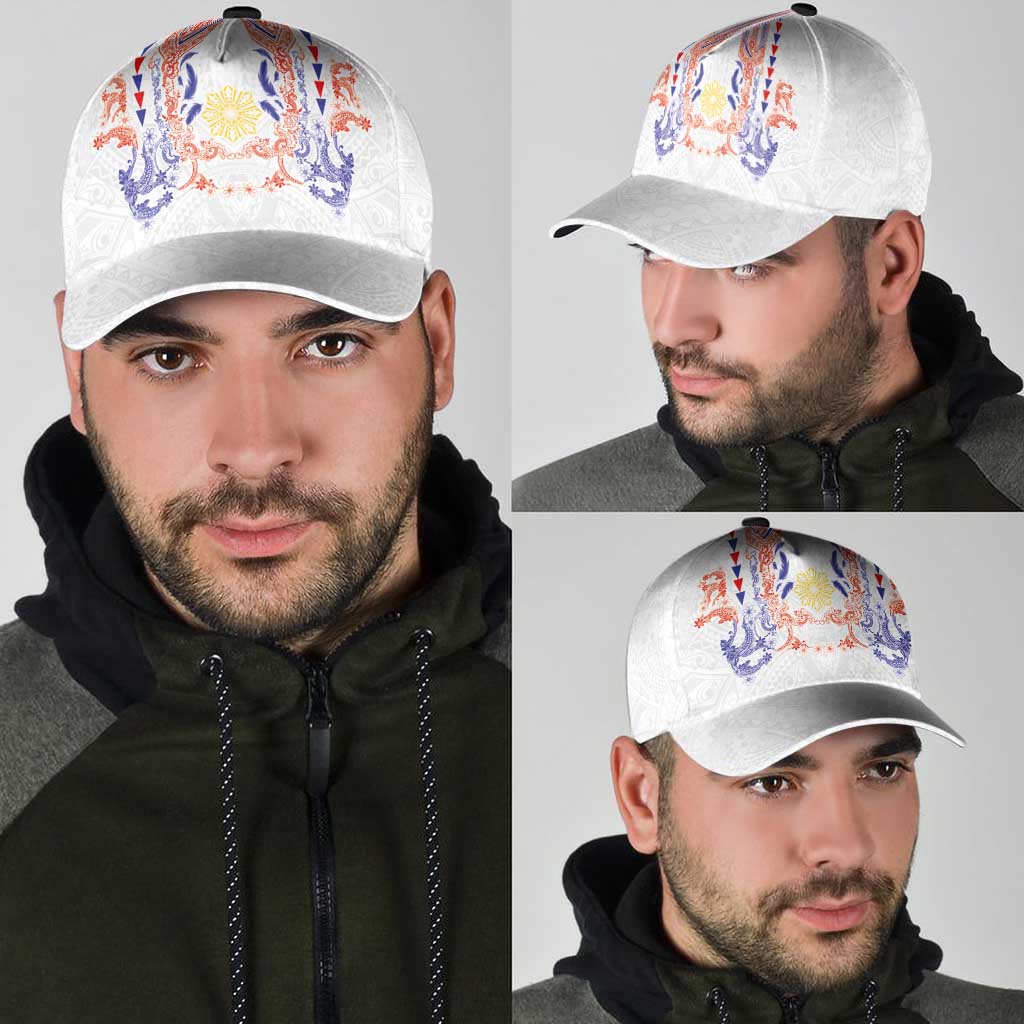 Philippines Barong Style Classic Cap Polynesian Kakau Art Tattoos with Tribal Filipino Sun LT03 - Polynesian Pride