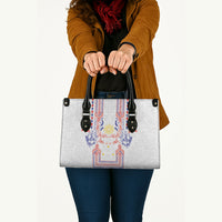 Philippines Barong Style Leather Bag Polynesian Kakau Art Tattoos with Tribal Filipino Sun LT03 - Polynesian Pride