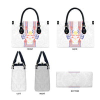Philippines Barong Style Leather Bag Polynesian Kakau Art Tattoos with Tribal Filipino Sun LT03 - Polynesian Pride