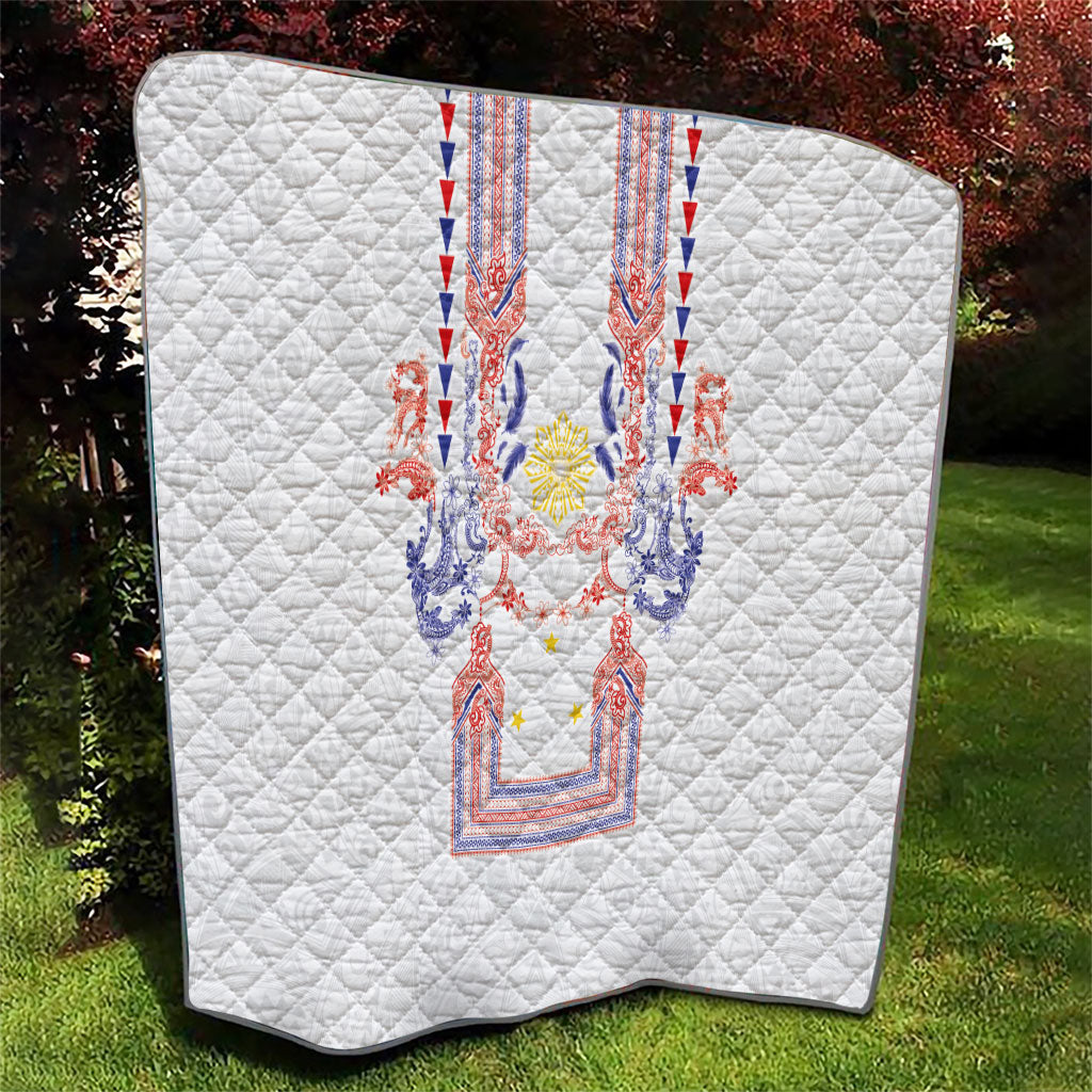 Philippines Barong Style Quilt Polynesian Kakau Art Tattoos with Tribal Filipino Sun LT03 - Polynesian Pride