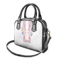 Philippines Barong Style Shoulder Handbag Polynesian Kakau Art Tattoos with Tribal Filipino Sun LT03 - Polynesian Pride