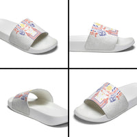 Philippines Barong Style Slide Sandals Polynesian Kakau Art Tattoos with Tribal Filipino Sun LT03 - Polynesian Pride