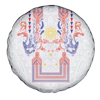 Philippines Barong Style Spare Tire Cover Polynesian Kakau Art Tattoos with Tribal Filipino Sun LT03 - Polynesian Pride
