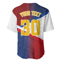 Philippines Basketball Custom Baseball Jersey Pilipinas Tribal Pattern LT03 - Polynesian Pride