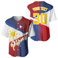 Philippines Basketball Custom Baseball Jersey Pilipinas Tribal Pattern LT03 - Polynesian Pride