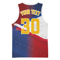 Philippines Basketball Custom Basketball Jersey Pilipinas Tribal Pattern LT03 - Polynesian Pride