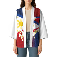 Philippines Basketball Custom Kimono Pilipinas Tribal Pattern LT03 - Polynesian Pride