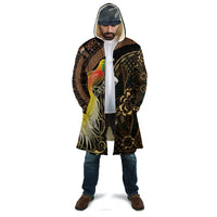 Papua New Guinea and Indonesia Batik Cloak Bird of Paradise with Tribal Batik Patterns LT03 - Polynesian Pride
