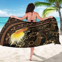 Papua New Guinea and Indonesia Batik Sarong Bird of Paradise with Tribal Batik Patterns LT03 - Polynesian Pride