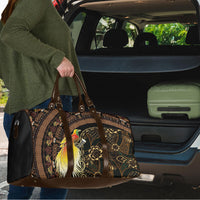 Papua New Guinea and Indonesia Batik Travel Bag Bird of Paradise with Tribal Batik Patterns LT03 - Polynesian Pride