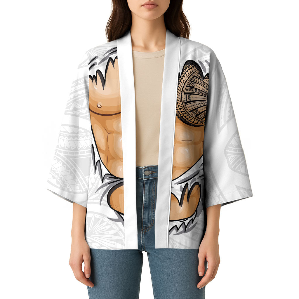 Samoan Tatau Kimono Tattoo Reveal Effect