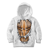 Hawaiian Kakau Kid Hoodie Aquaman Tattoo Reveal Effect