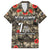Pearl Harbor Remembrance Day Personalized Family Matching Long Sleeve Bodycon Dress and Hawaiian Shirt Memories of December 7 with Red Poppy Lei - Polynesian Pride