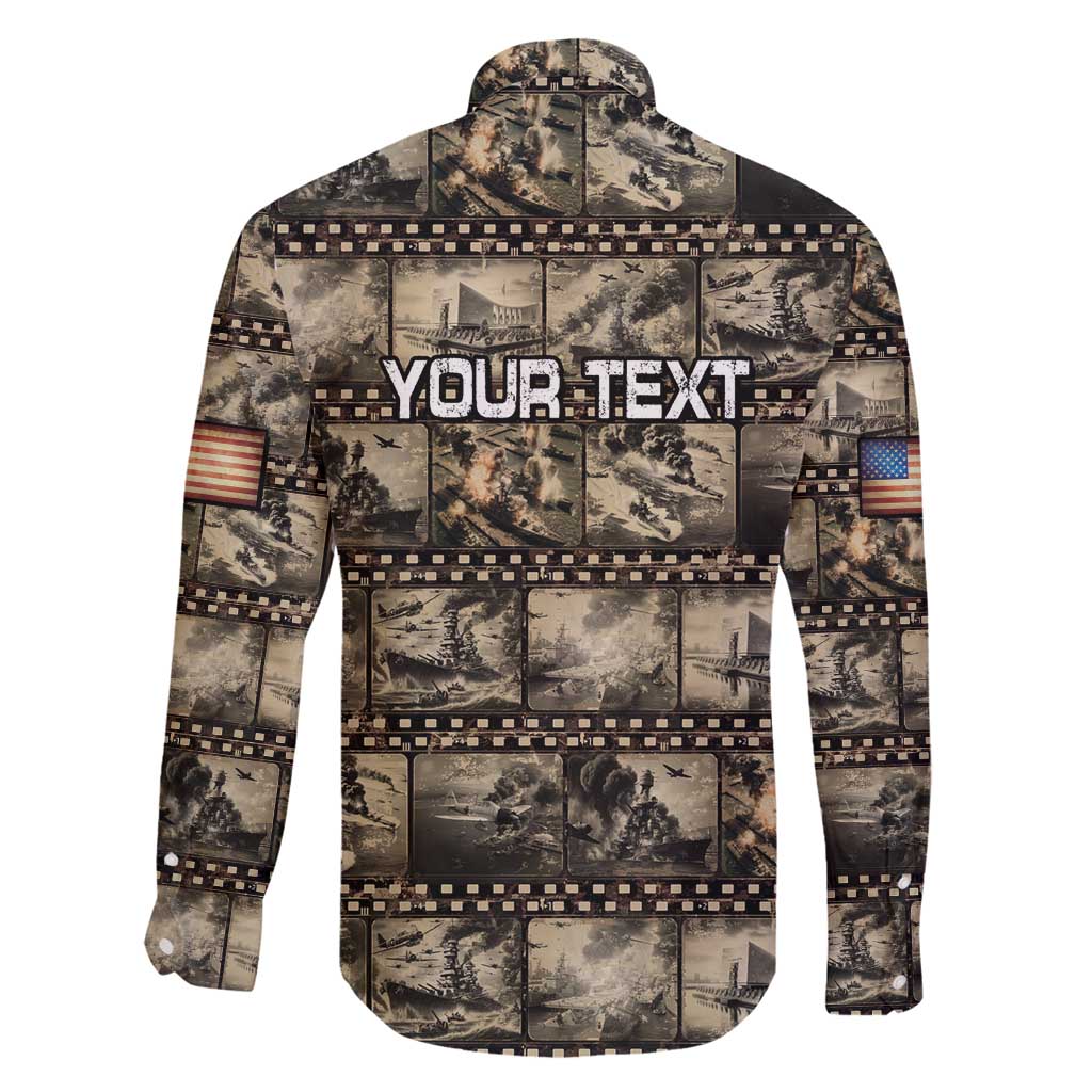 Pearl Harbor Remembrance Day Personalized Family Matching Long Sleeve Bodycon Dress and Hawaiian Shirt Memories of December 7 with Red Poppy Lei - Polynesian Pride