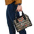 Pearl Harbor Remembrance Day Shoulder Handbag Memories of December 7 with Red Poppy Lei - Polynesian Pride