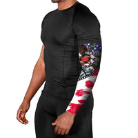 Pearl Harbor Remembrance Day Personalized Arm Sleeves Lest We Forget - The Bald Eagle Remembers - Polynesian Pride