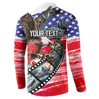 Pearl Harbor Remembrance Day Personalized Button Sweatshirt Lest We Forget - The Bald Eagle Remembers - Polynesian Pride