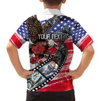 Pearl Harbor Remembrance Day Personalized Family Matching Puletasi and Hawaiian Shirt Lest We Forget - The Bald Eagle Remembers - Polynesian Pride