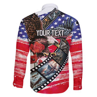 Pearl Harbor Remembrance Day Personalized Family Matching Puletasi and Hawaiian Shirt Lest We Forget - The Bald Eagle Remembers - Polynesian Pride