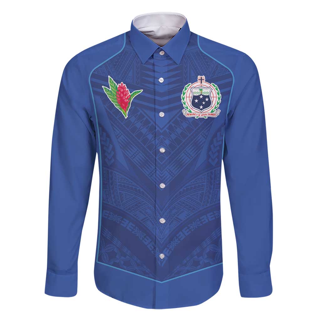 Custom Samoa Rugby Family Matching Short Sleeve Bodycon Dress and Hawaiian Shirt Tatau Tribal Motifs Sporty Style - Polynesian Pride