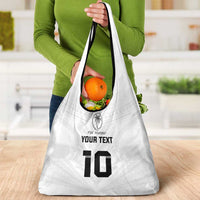 Custom Fiji Rugby Grocery Bag Tapa Tribal Motifs Sporty Style - Polynesian Pride