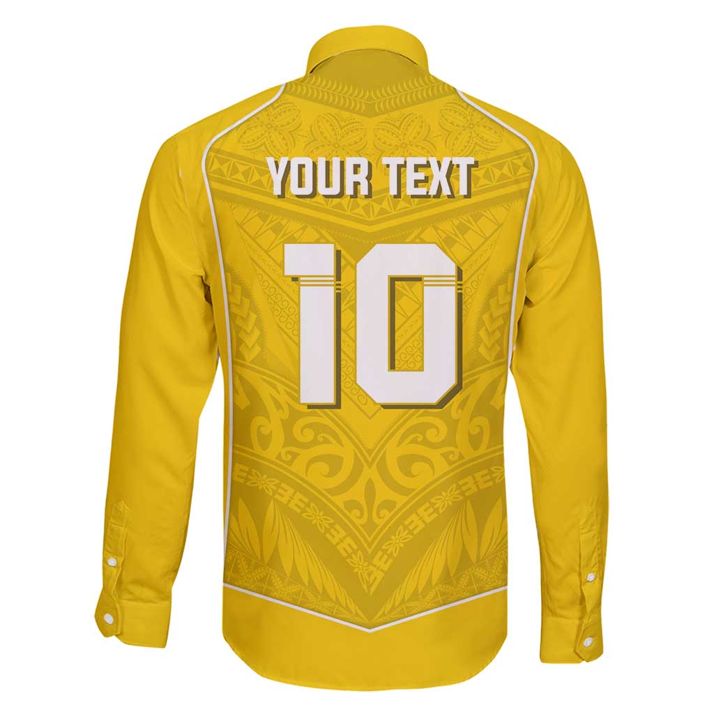 Custom Niue Rugby Family Matching Puletasi and Hawaiian Shirt Hiapo Tribal Motifs Sporty Style - Polynesian Pride