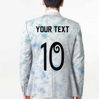 Custom New Zealand Football Blazer The Whites-Aotearoa Inspired - Polynesian Pride