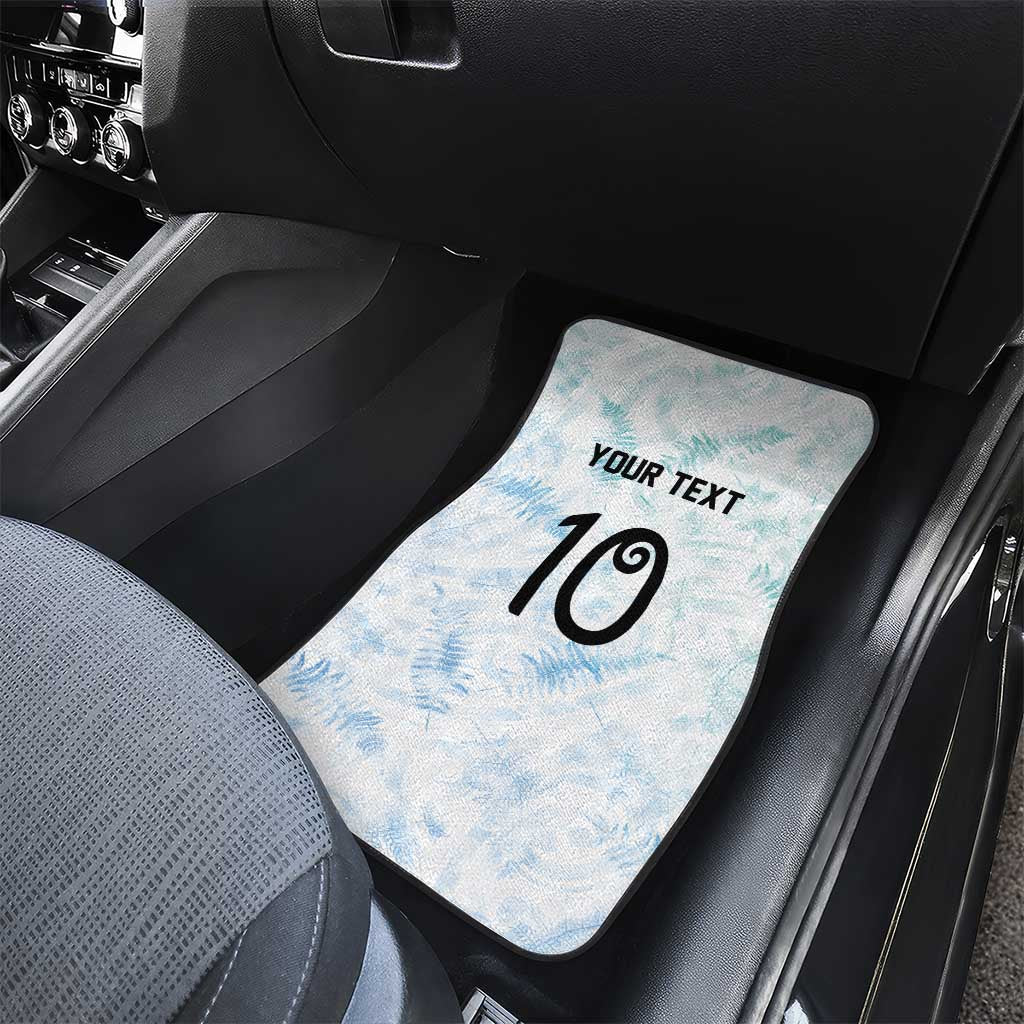 Custom New Zealand Football Car Mats The Whites-Aotearoa Inspired - Polynesian Pride