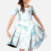 Custom New Zealand Football Family Matching Mermaid Dress and Hawaiian Shirt The Whites-Aotearoa Inspired - Polynesian Pride