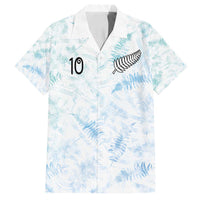 Custom New Zealand Football Family Matching Puletasi and Hawaiian Shirt The Whites-Aotearoa Inspired - Polynesian Pride