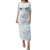 Custom New Zealand Football Family Matching Puletasi and Hawaiian Shirt The Whites-Aotearoa Inspired - Polynesian Pride