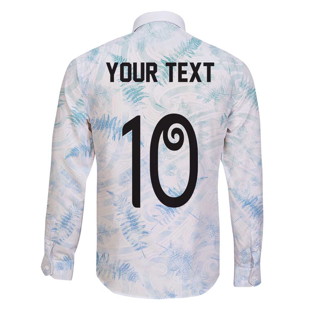 Custom New Zealand Football Family Matching Summer Maxi Dress and Hawaiian Shirt The Whites-Aotearoa Inspired - Polynesian Pride