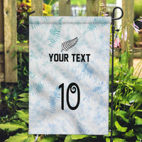 Custom New Zealand Football Garden Flag The Whites-Aotearoa Inspired - Polynesian Pride