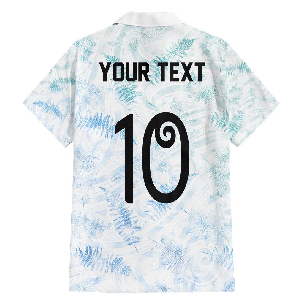 Custom New Zealand Football Hawaiian Shirt The Whites-Aotearoa Inspired - Polynesian Pride