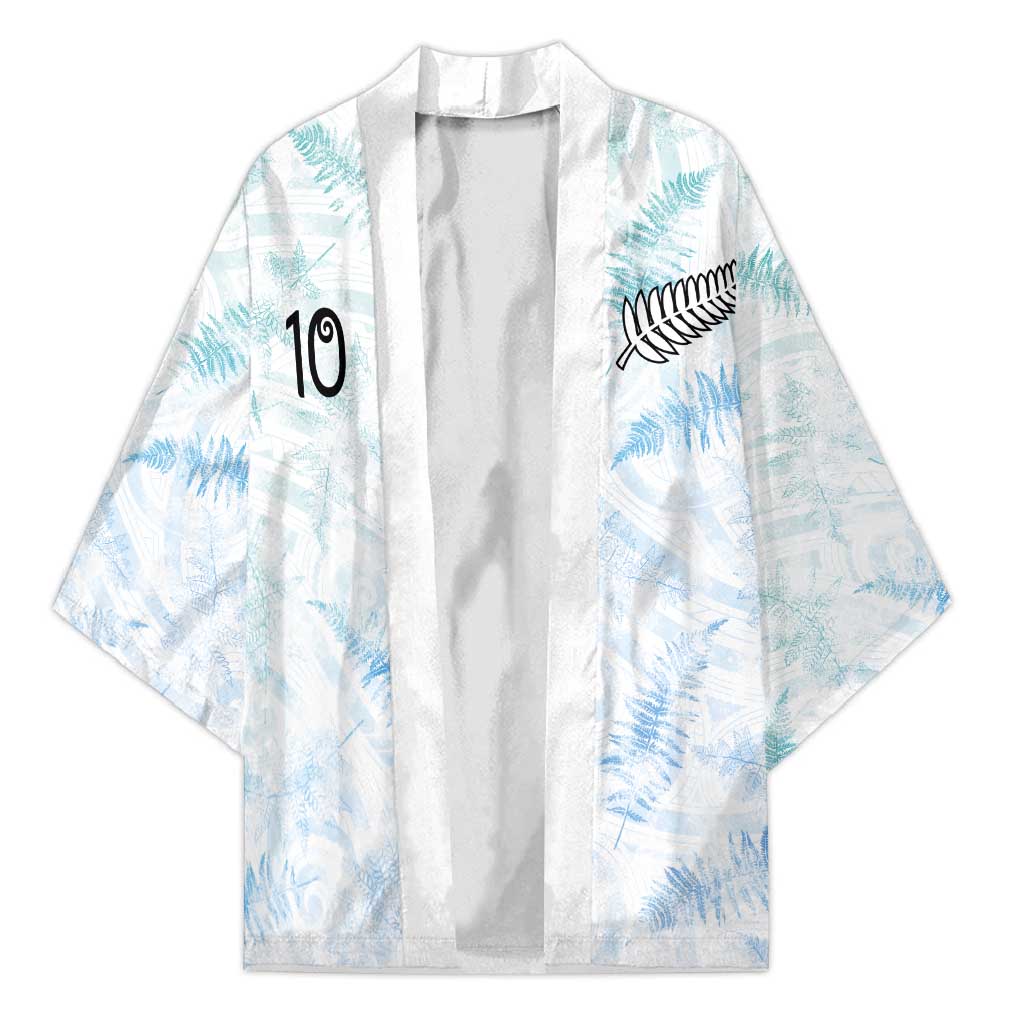 Custom New Zealand Football Kimono The Whites-Aotearoa Inspired - Polynesian Pride