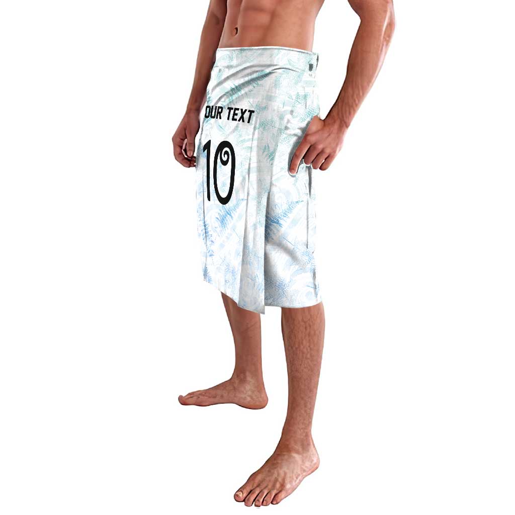 Custom New Zealand Football Lavalava The Whites-Aotearoa Inspired - Polynesian Pride