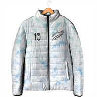 Custom New Zealand Football Padded Jacket The Whites-Aotearoa Inspired - Polynesian Pride