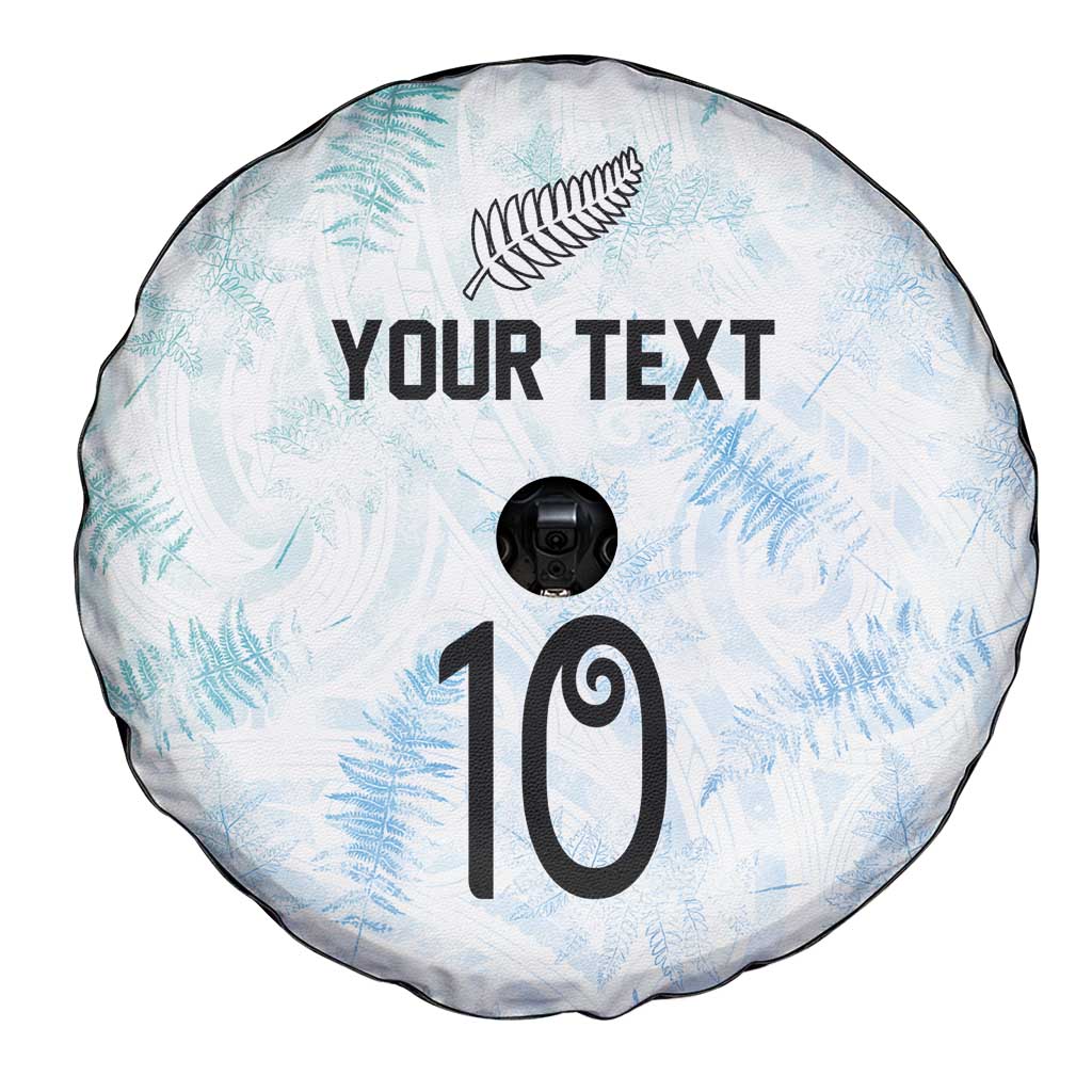 Custom New Zealand Football Spare Tire Cover The Whites-Aotearoa Inspired LT03 - Polynesian Pride